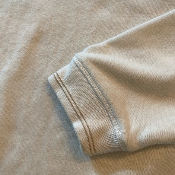 White Tommy Bahama premium Quarter Zip Sweatshirt - Picture 6 of 6